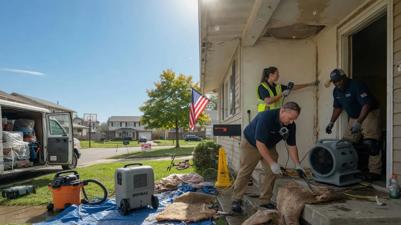 Water Damage Restoration in Matthews, MO near me